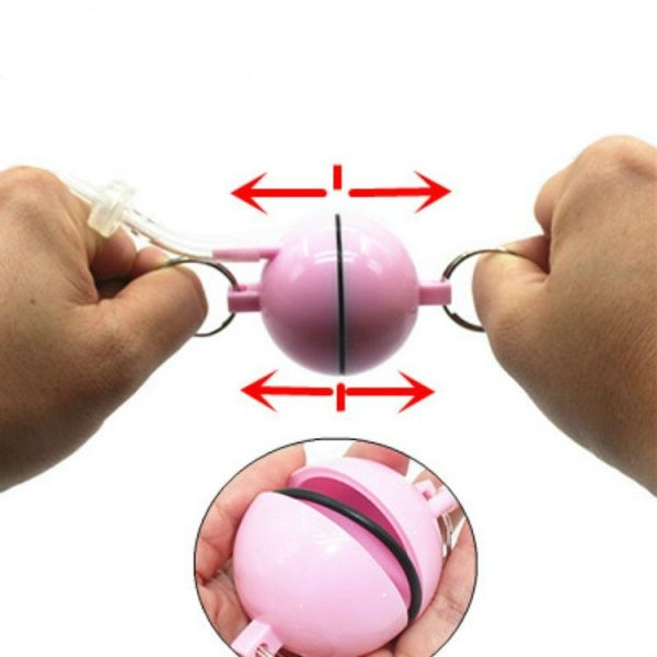 3 PCS Physics Science Homemade Magdeburg Hemisphere DIY Materials Home School Education Tools (Pink)