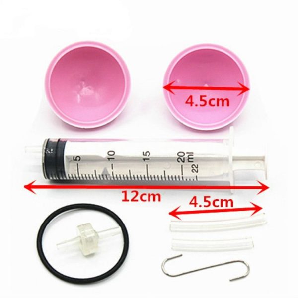 3 PCS Physics Science Homemade Magdeburg Hemisphere DIY Materials Home School Education Tools (Pink) - Image 7