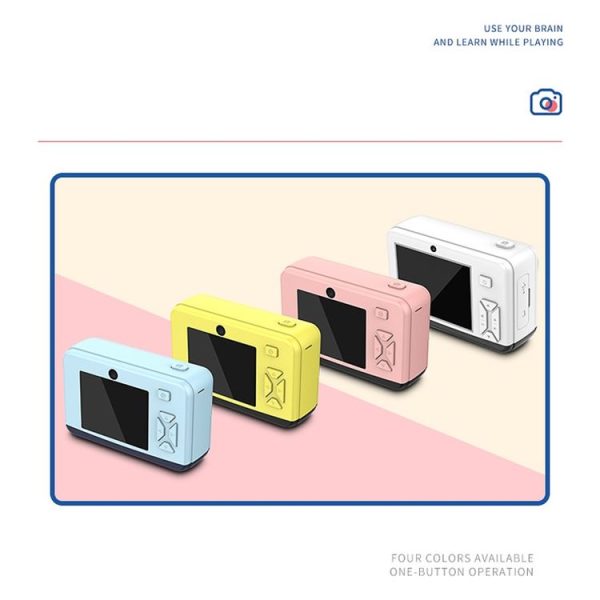 X22 Yellow HD Dual-Lens Children Mini SLR Camera Toy HD Auto Focus Digital Camera - Image 10