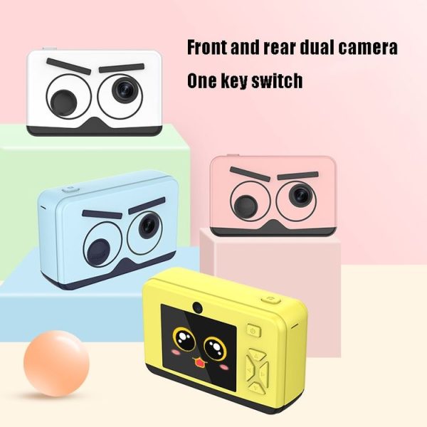 X22 Pink LD Children Mini SLR Camera Toy HD Auto Focus Digital Camera - Image 2