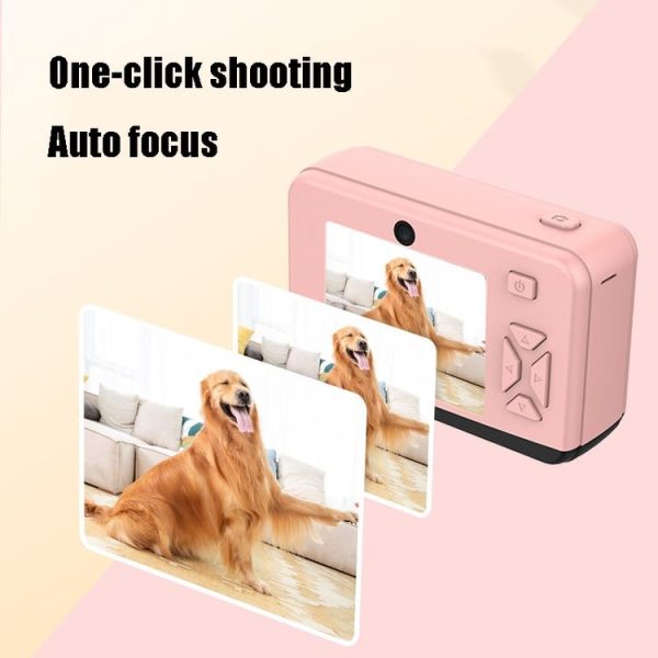 X22 Pink LD Children Mini SLR Camera Toy HD Auto Focus Digital Camera - Image 5