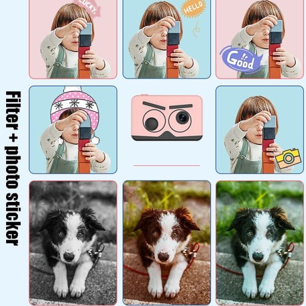 X22 Yellow LD Children Mini SLR Camera Toy HD Auto Focus Digital Camera - Image 11