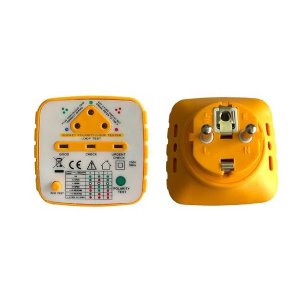 SK106 Power Socket Detector Leakage Household Power Socket Detector EU Plug - Image 3