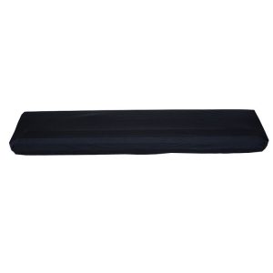 Water-Repellent Opening Electronic Keyboard Cover Oxford Cloth Dust Cover Drawstring Keyboard Instrument Cover, Size: 88 Key Black 124x49x36cm