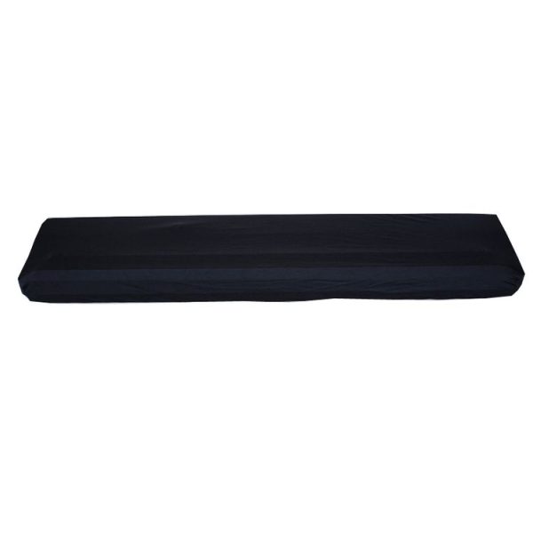 Water-Repellent Opening Electronic Keyboard Cover Oxford Cloth Dust Cover Drawstring Keyboard Instrument Cover, Size: 88 Key Black 124x49x36cm