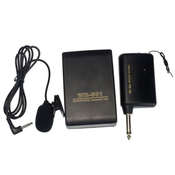 WR601 Wireless Amplifier Microphone / Lavalier Microphone For Meeting & Etiquette, Random Light Colors Delivery - Image 2