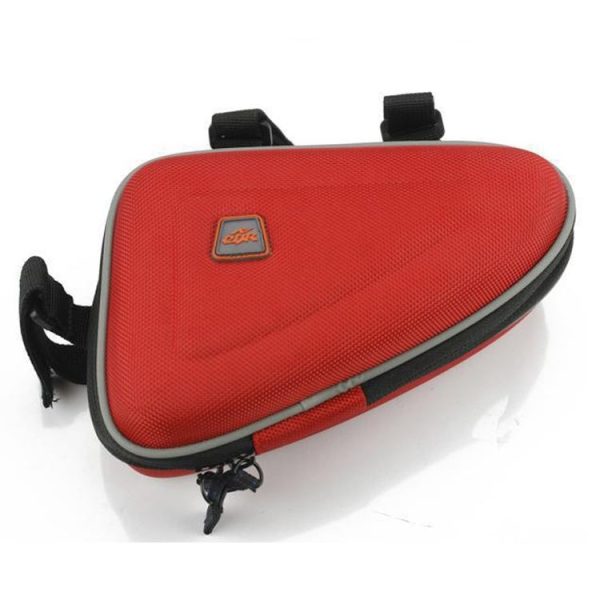 CBR EVA Hard Shell Bag Mountain Bike Bicycle Triangle Bag Saddle Bag (Red) - Image 2