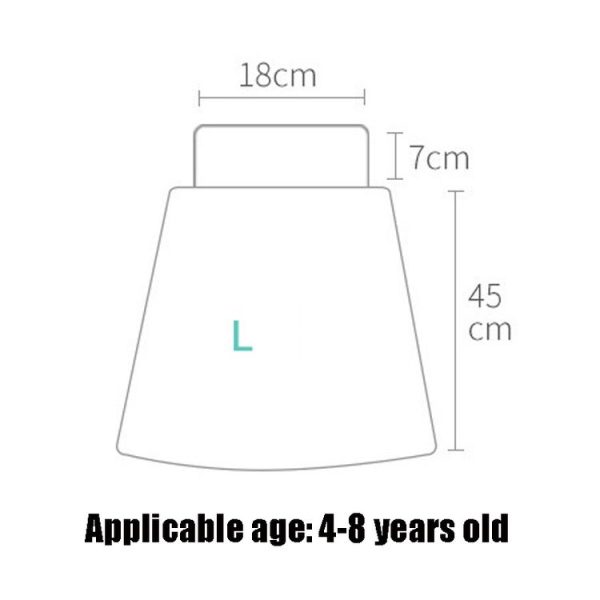 Baby Water-Proof And Leak-Proof Cloth Diapers Children Washable Cotton Cloth Bed-Wetting Skirt Pants, Colour: L (Dinosaur Cactus) - Image 3