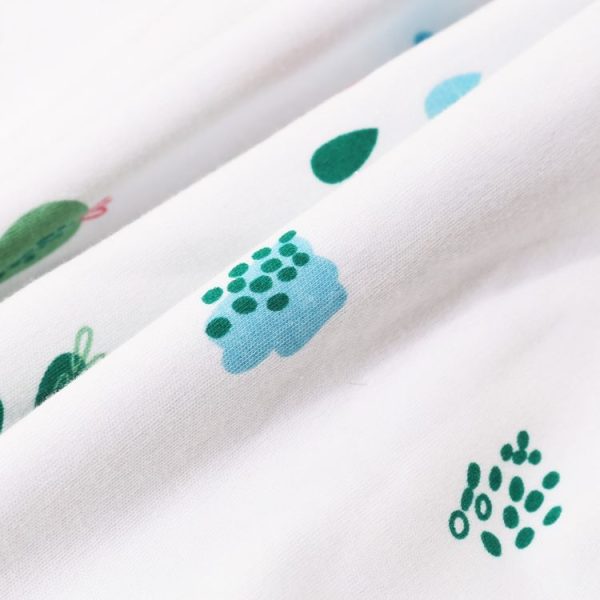 Baby Water-Proof And Leak-Proof Cloth Diapers Children Washable Cotton Cloth Bed-Wetting Skirt Pants, Colour: L (Dinosaur Cactus) - Image 5