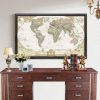 Antique Poster Wall Chart Retro Matte Kraft Paper World Map, Size: 21X30cm - Image 3