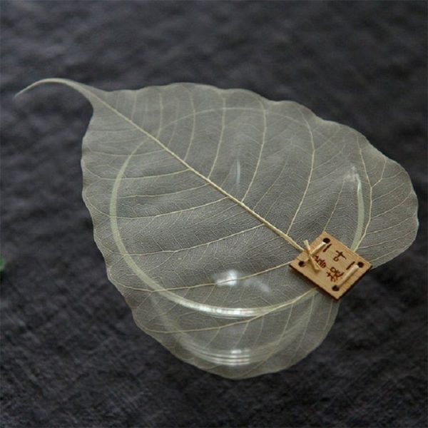 Creative Personality Natural Bodhi Leaf Filter Tea Leak, Specification: Bodhi Leaf - Image 3