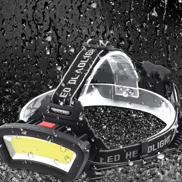 TG-TD123 Large Floodlight C0B Head-Mounted LED Rechargeable Multifunctional Outdoor Camping Fishing Light Flashlight - Image 6