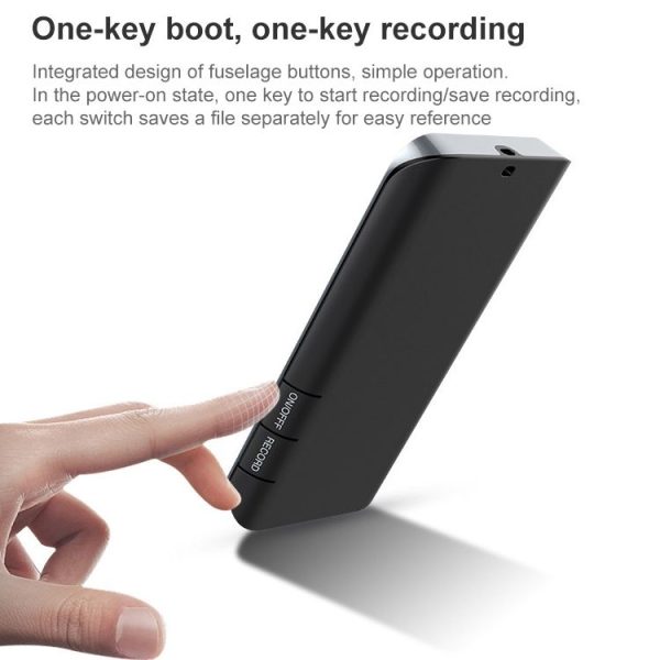 M22 Portable Bluetooth Touch Screen MP3 Player Recorder E-Book, Memory Capacity: 4GB (Black) - Image 5