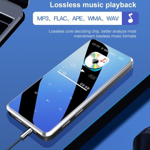 M22 Portable Bluetooth Touch Screen MP3 Player Recorder E-Book, Memory Capacity: 4GB (Black) - Image 8