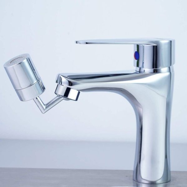 720-Degree Universal Rotating Faucet Anti-Splash Spout Filter Dual-Function Faucet, Specification: Two Sections - Image 3