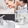 720-Degree Universal Rotating Faucet Anti-Splash Spout Filter Dual-Function Faucet, Specification: Two Sections - Image 5