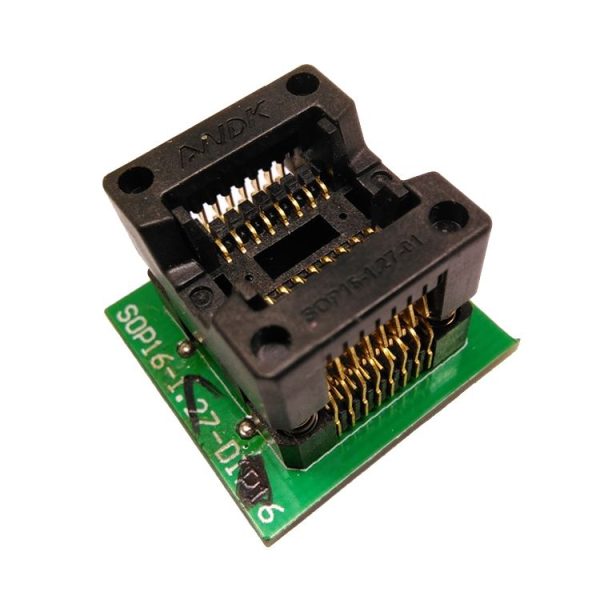 SOP16 OTS-16-1.27-03 150mil Programmer Adapter Socket