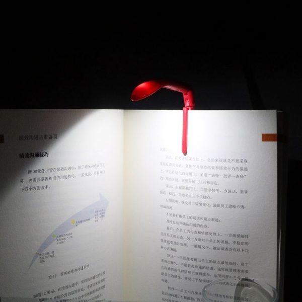5 PCS Mini Eye-protection Clip-on Book Lights Folding LED Night Lamp (Black) - Image 8