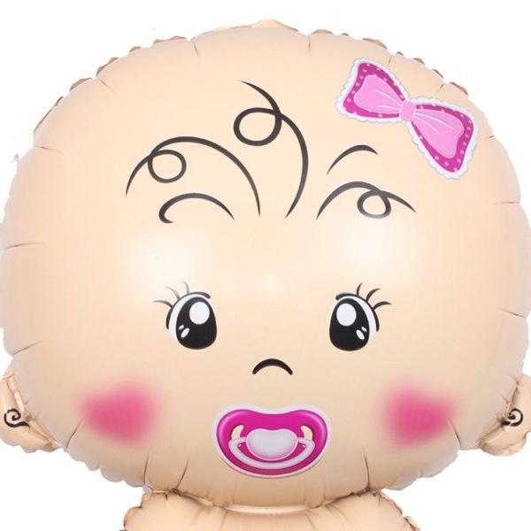 2 PCS Aluminum Foil Balloon Baby Inflatable Helium Balloon Holiday Decoration Supplies, Size: 45x68cm (Boy) - Image 3