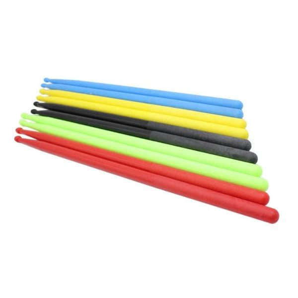 2 PCS Drumsticks Drum Kits Accessories Nylon Drumsticks, Colour: Light Green - Image 5