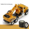 Children Toy Engineering Vehicle Set Simulation Alloy Car Model (Dump Truck) - Image 4