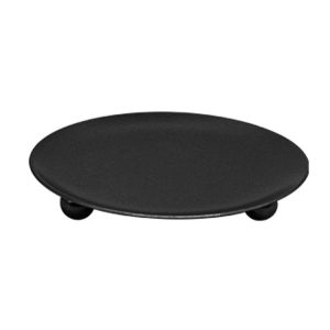 European Romantic Iron Geometric Candle Holder Table Decoration, Size: Small (Black)