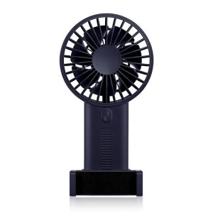 Mobile Phone Holder Small Fan Portable Usb Mini Fan (Navy)