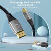 DP1.4 8K DP Male to Mini DP Female Two-Way Mutual Conversion HD Conversion Adapter - Image 8