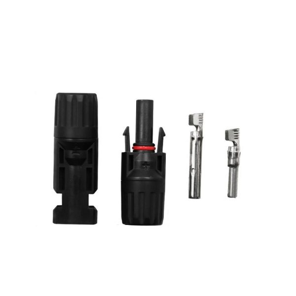 10 Sets MC4 4 in 1 MC4 Photovoltaic Connector Solar Branch Connector Solar Panel Male And Female Plug Accessories