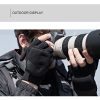 Winter Outdoor Cycling Photography Gloves Warm Polar Fleece Half-Finger Gloves, Size: XL - Image 4