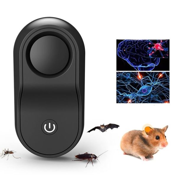 BG301 Ultrasonic Rodent Repeller Electronic Multi-Purpose Insect Repeller, Plug Type: EU Plug 220V (Black) - Image 4