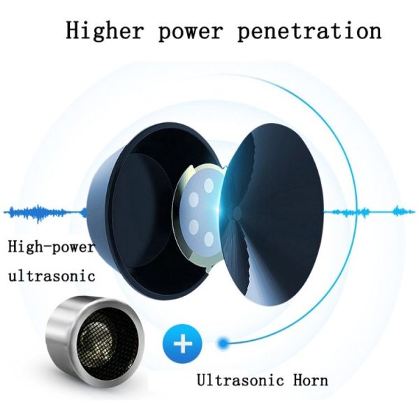 BG302 Dual-Speaker Intelligent Frequency Conversion Mosquito Repellent Ultrasonic Insect Repellent, Product specifications: EU Plug 220V (Black) - Image 5