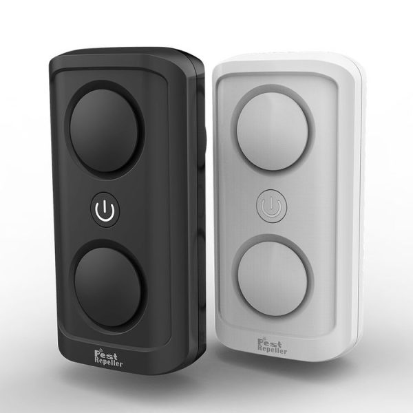 BG302 Dual-Speaker Intelligent Frequency Conversion Mosquito Repellent Ultrasonic Insect Repellent, Product specifications: EU Plug 220V (Black) - Image 8