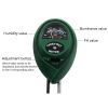 3 In 1 Soil Detector PH Value Light Intensity Test Pen Round Head Soil Dry Moisture Meter - Image 3