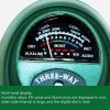 3 In 1 Soil Detector PH Value Light Intensity Test Pen Round Head Soil Dry Moisture Meter - Image 5