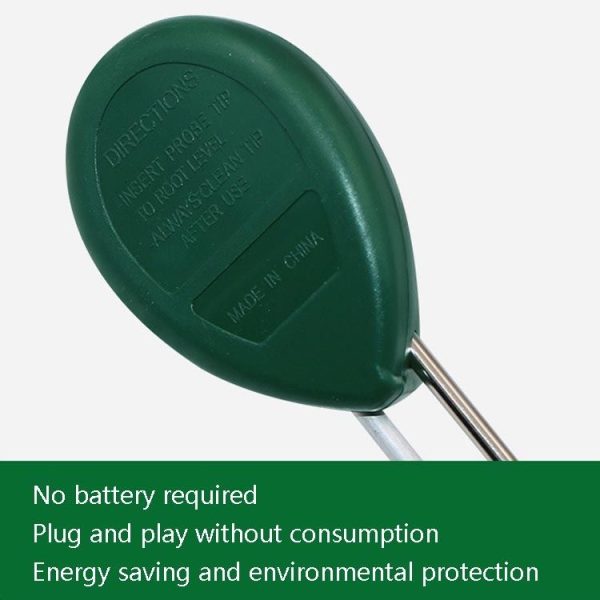 3 In 1 Soil Detector PH Value Light Intensity Test Pen Round Head Soil Dry Moisture Meter - Image 8