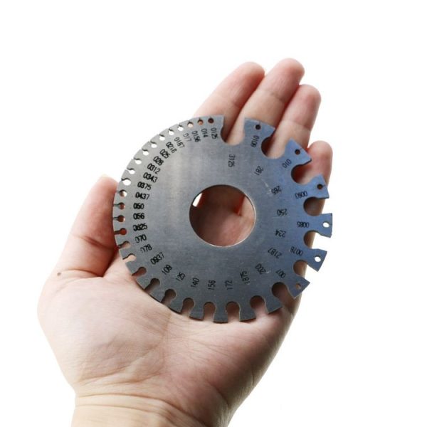Stainless Steel Wire Gauge Model Weld Inspection Ruler Thickness Ruler Wire Welding Gauge - Image 6