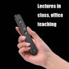 03153 Wireless Multi-Function Projector Page Turning Pen Remote Control Infrared Laser Pointer (Black) - Image 6