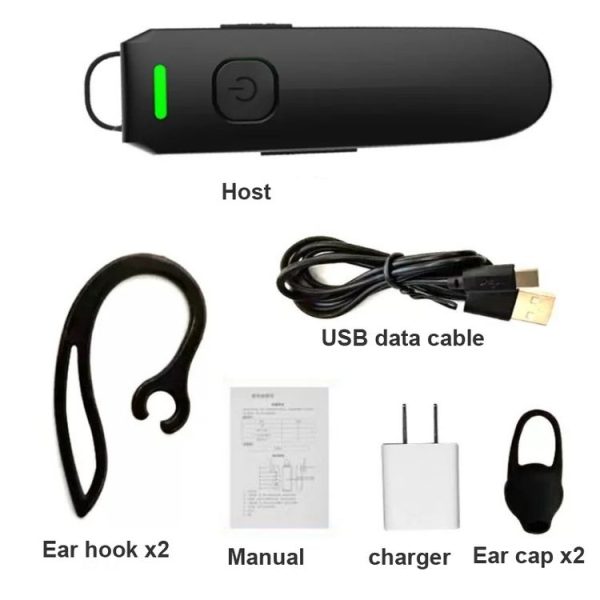 A08 Mini Ear Hook Wireless Walkie Talkie Outdoor Mini Walkie Talkie Wireless Bluetooth Walkie Talkie - Image 9