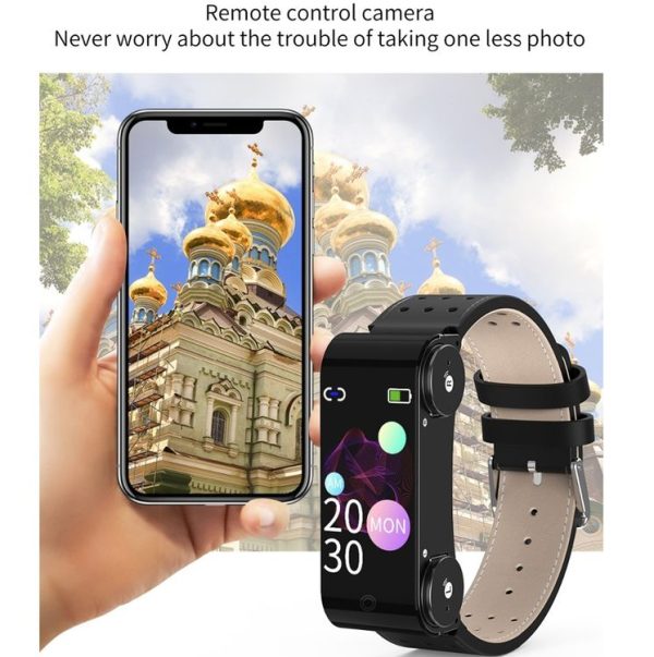 L890 1.14 inch TFT Color Screen Sports Bracelet with Bluetooth Headset, Support Call Reminder / Heart Rate Measurement / Blood Pressure Monitoring / Body Temperature Measurement (Black) - Image 13