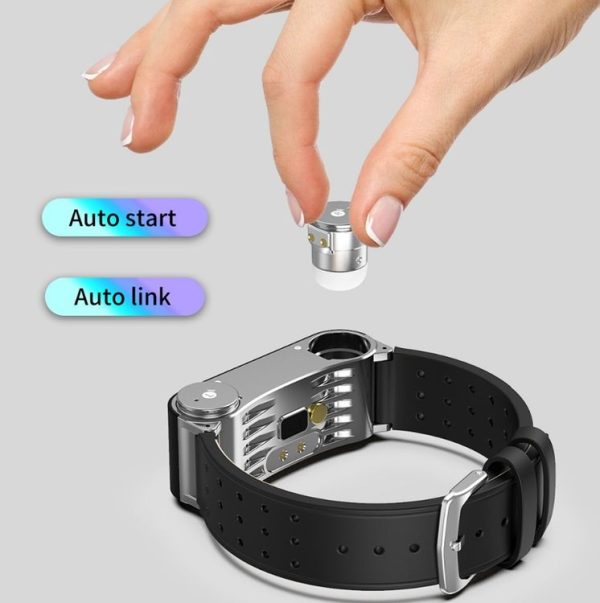 L890 1.14 inch TFT Color Screen Sports Bracelet with Bluetooth Headset, Support Call Reminder / Heart Rate Measurement / Blood Pressure Monitoring / Body Temperature Measurement (Black) - Image 9