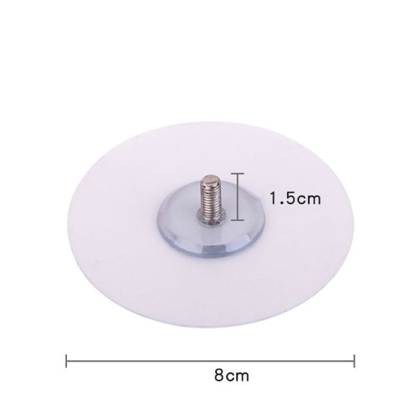 5 PCS Solid Wood Coat Hook Wall Nail-Free Strong Sticky Hook - Image 9