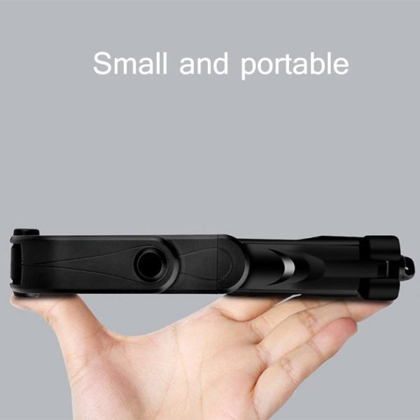 XT10 Bluetooth Tripod Selfie Stick Live Mobile Phone Holder (Black) - Image 9