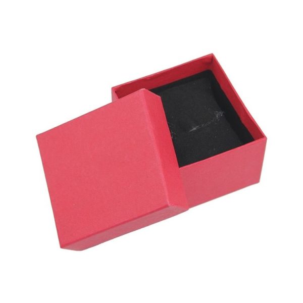 3 PCS Exquisite Silver Jewelry Packaging Gift Box, Random Color Delivery (5x5cm Square Box)