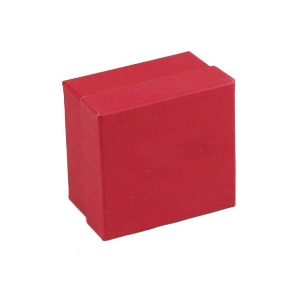 3 PCS Exquisite Silver Jewelry Packaging Gift Box, Random Color Delivery (5x5cm Square Box) - Image 4