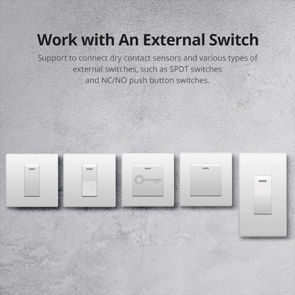 Sonoff MINIR2 Dual-Control WIFI Smart Switch DIY Small Modification Parts - Image 12