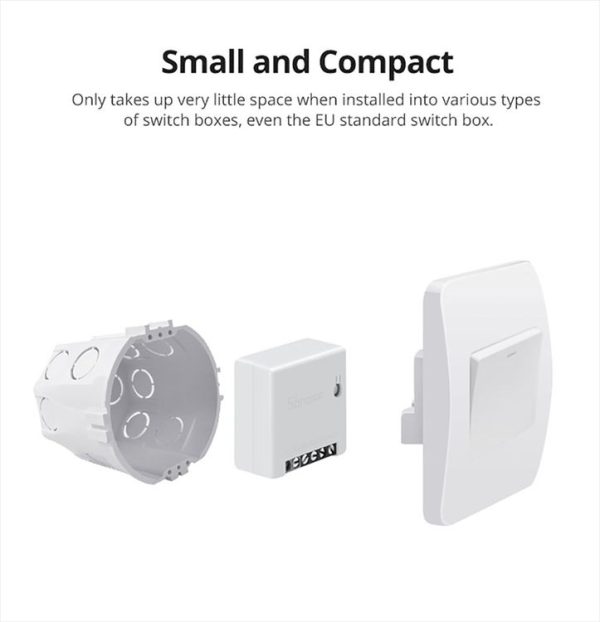 Sonoff MINIR2 Dual-Control WIFI Smart Switch DIY Small Modification Parts - Image 3