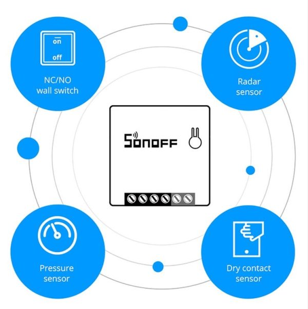 Sonoff MINIR2 Dual-Control WIFI Smart Switch DIY Small Modification Parts - Image 6