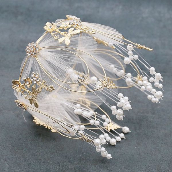 Fairy Dragonfly Fairy Cake Decoration Bridal Crown Baking Birthday Ornaments - Image 3