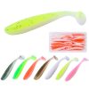 Simulated Fishing Lures Two-Color T-Tail Soft Lures Bionic Sea Fishing Lures, Colour: 7 - Image 2